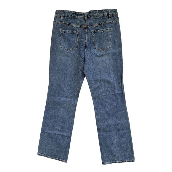 Route 66 Original Clothing Co. Jeans Womens Sz 13/14 A‎ Blue Mid-Rise Boot Cut - Picture 2 of 13